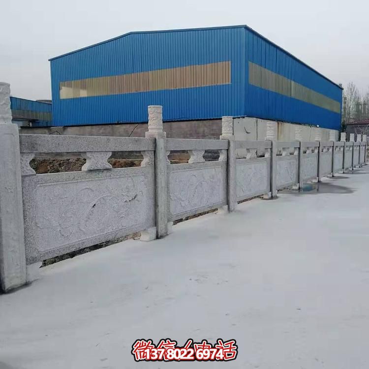 大理石護欄雕塑，為您的戶外河道增添美觀