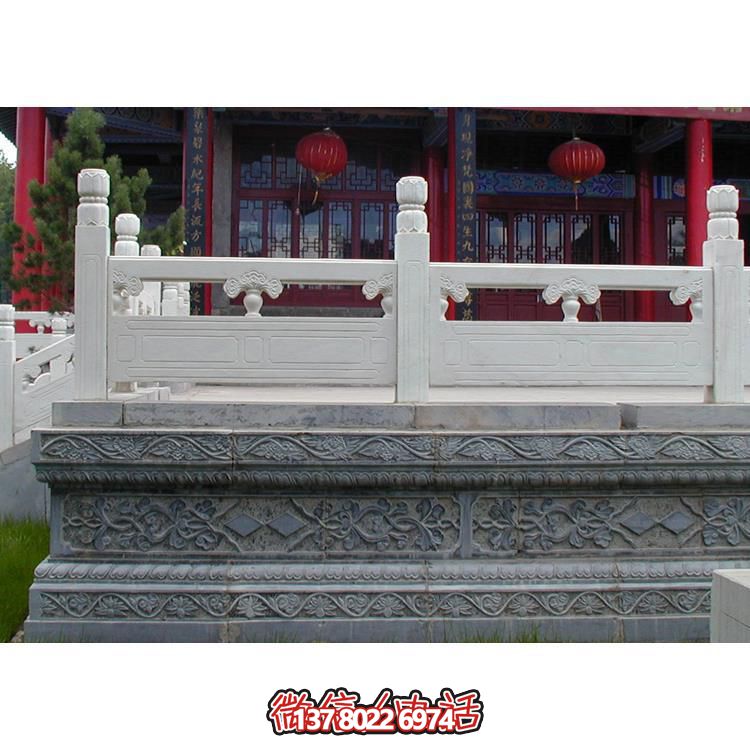 質感卓越，自然美觀的花崗巖臺階欄桿圍欄