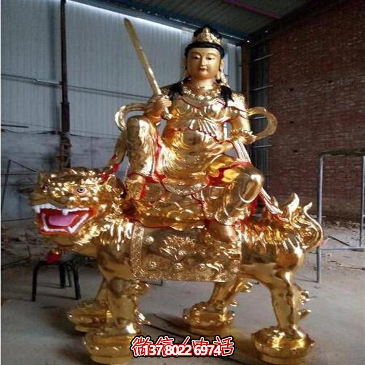 文姝普賢玻璃鋼雕塑，為景區和寺廟增添大型藝術裝置
